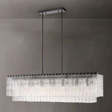 Aimee Linear Glass Chandelier