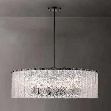 Aimee Round Glass Chandelier